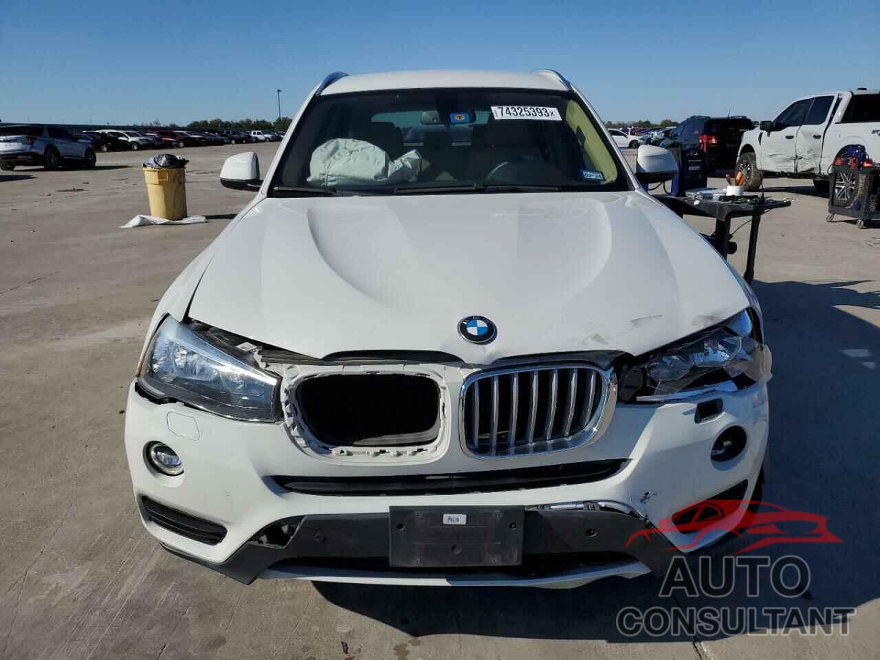 BMW X3 2017 - 5UXWZ7C36H0V92304