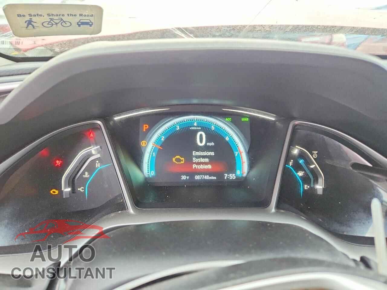 HONDA CIVIC 2016 - 2HGFC2F83GH568664