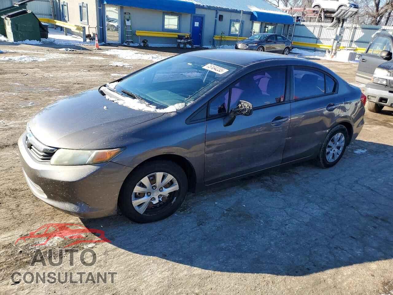 HONDA CIVIC 2012 - 19XFB2F5XCE015345