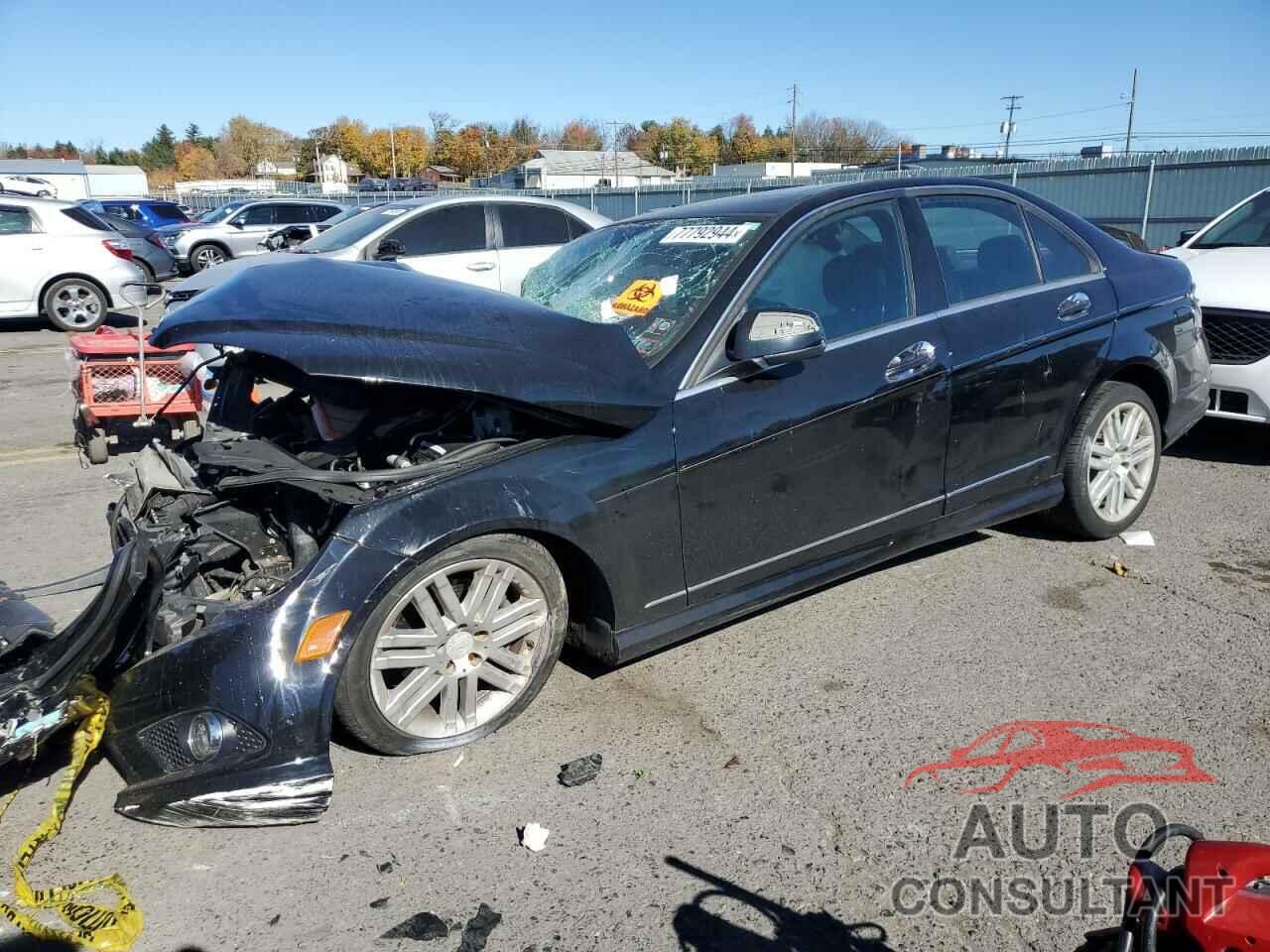 MERCEDES-BENZ C-CLASS 2009 - WDDGF81X59F200248