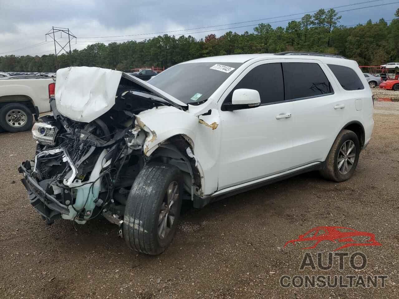 DODGE DURANGO 2016 - 1C4RDHDGXGC308089