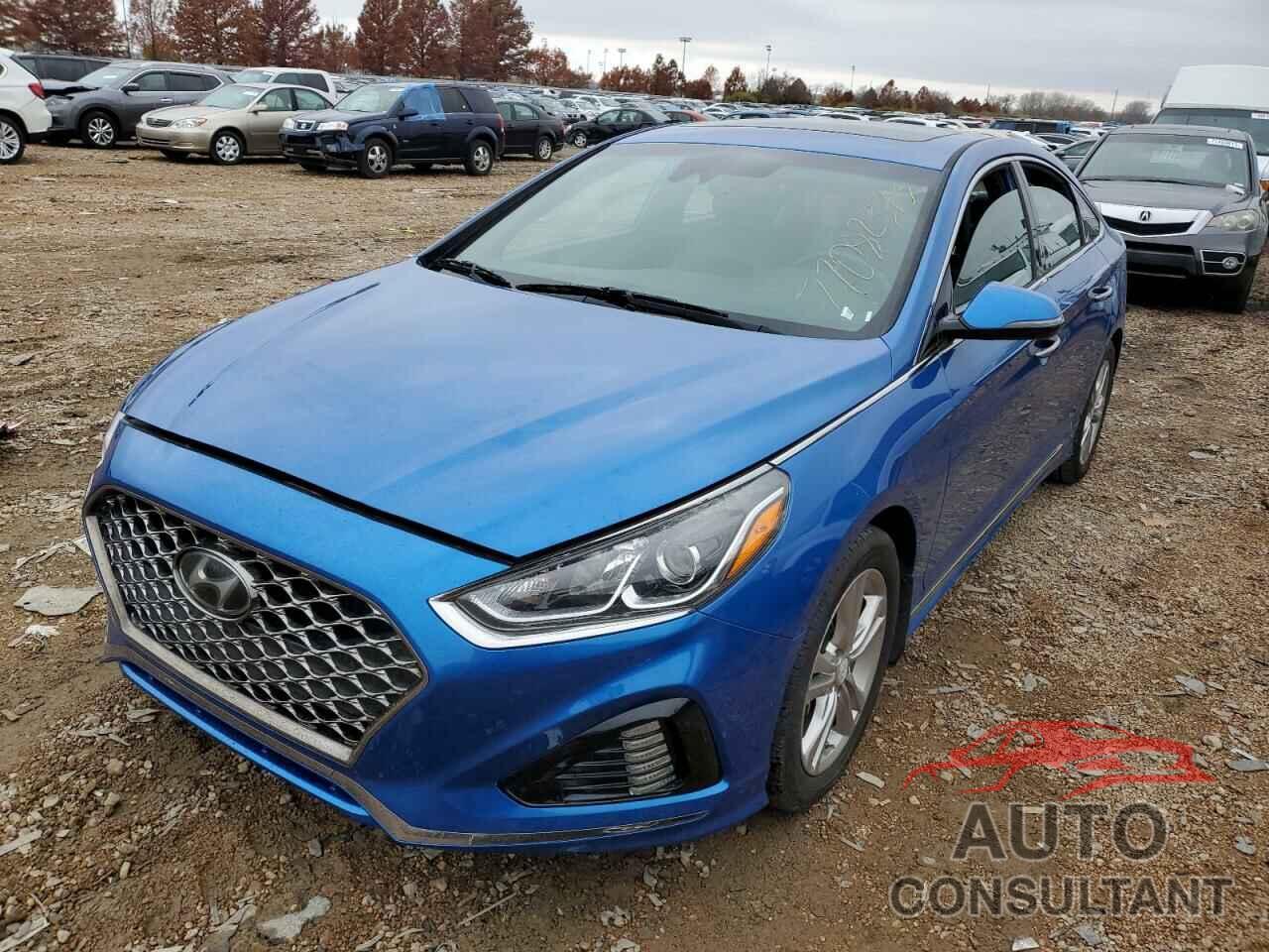 HYUNDAI SONATA 2018 - 5NPE34AF0JH718899