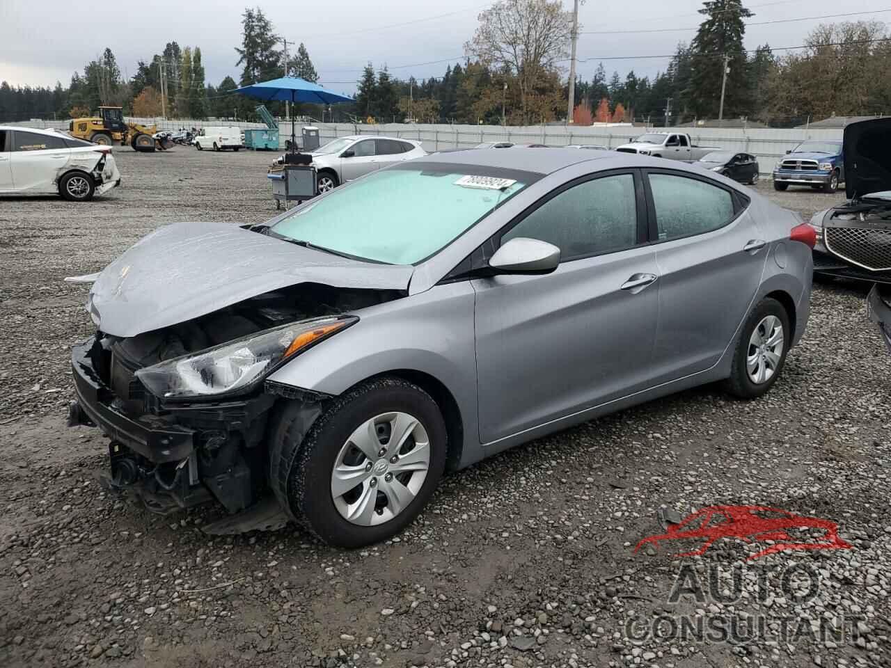 HYUNDAI ELANTRA 2016 - 5NPDH4AE3GH771321