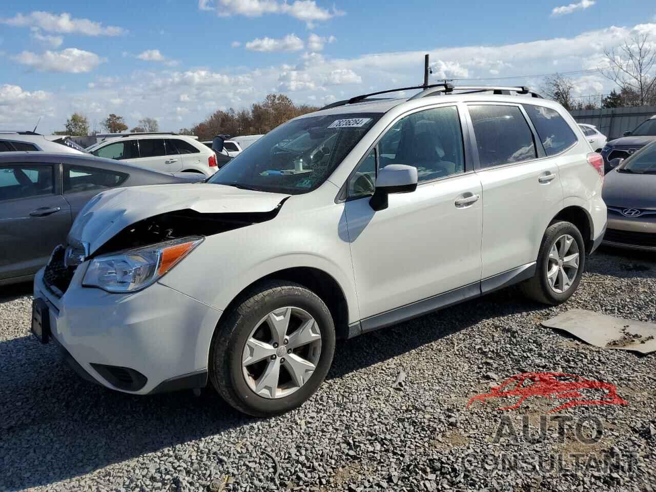 SUBARU FORESTER 2016 - JF2SJADC4GH509134