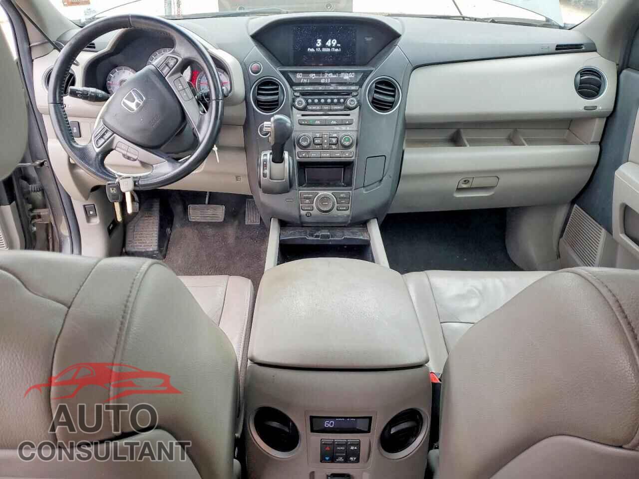HONDA PILOT 2012 - 5FNYF4H98CB034592