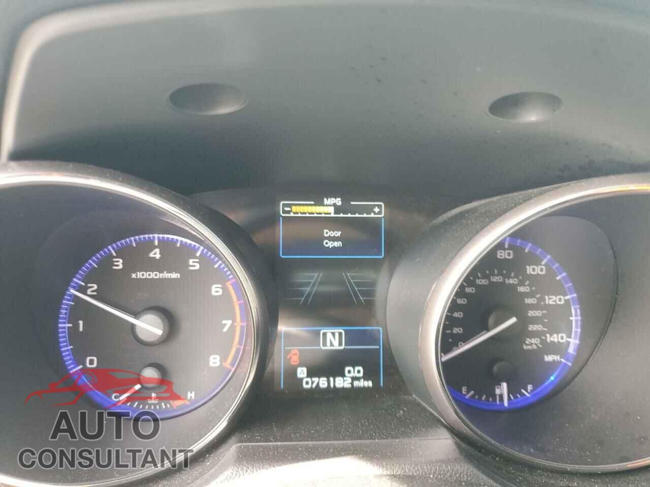 SUBARU OUTBACK 2016 - 4S4BSAFC2G3307362