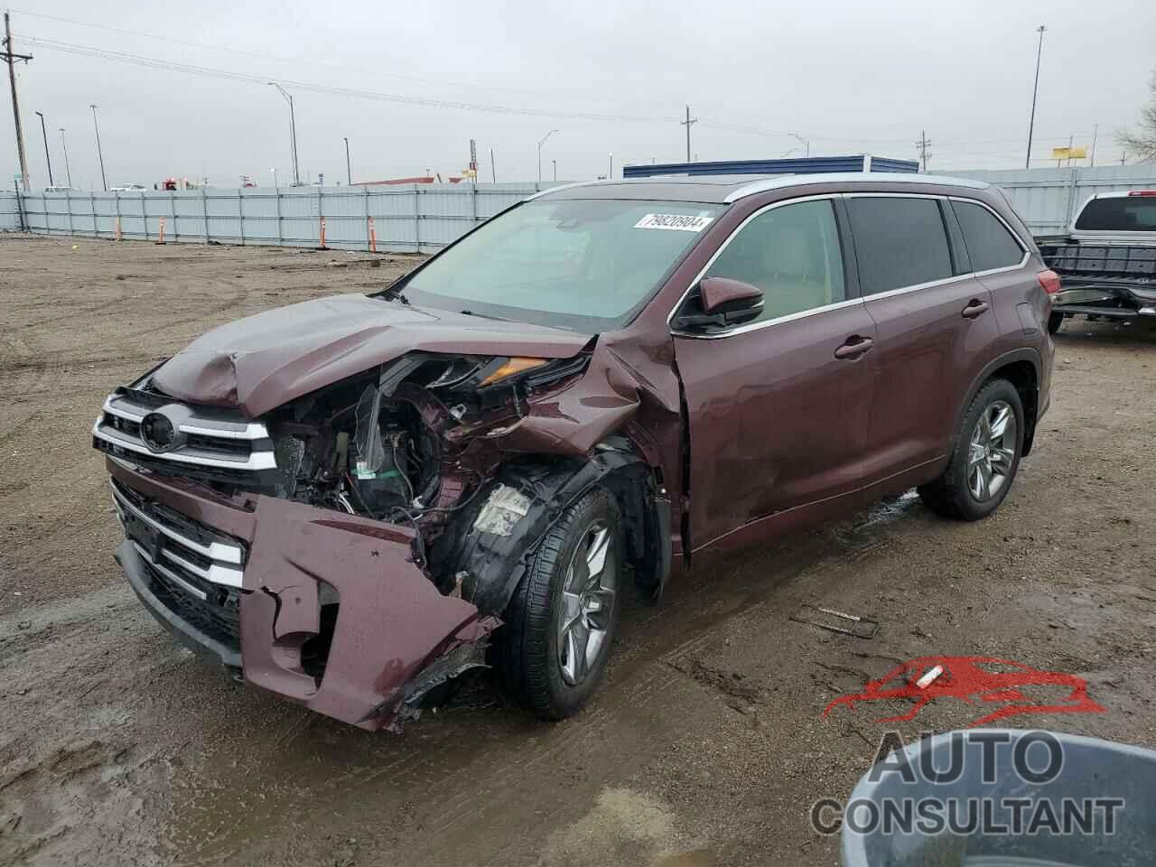 TOYOTA HIGHLANDER 2018 - 5TDDZRFH4JS875072