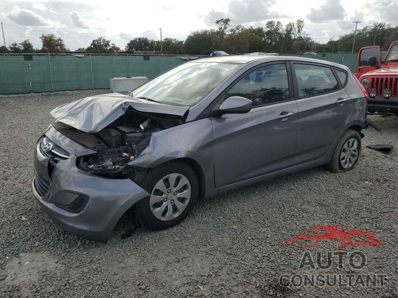 HYUNDAI ACCENT 2017 - KMHCT5AE0HU346772