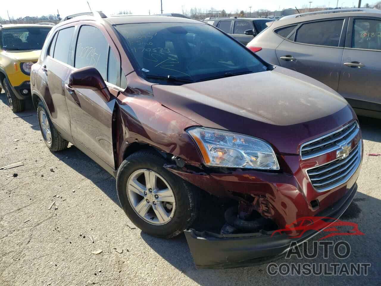 CHEVROLET TRAX 2016 - 3GNCJLSB7GL170533