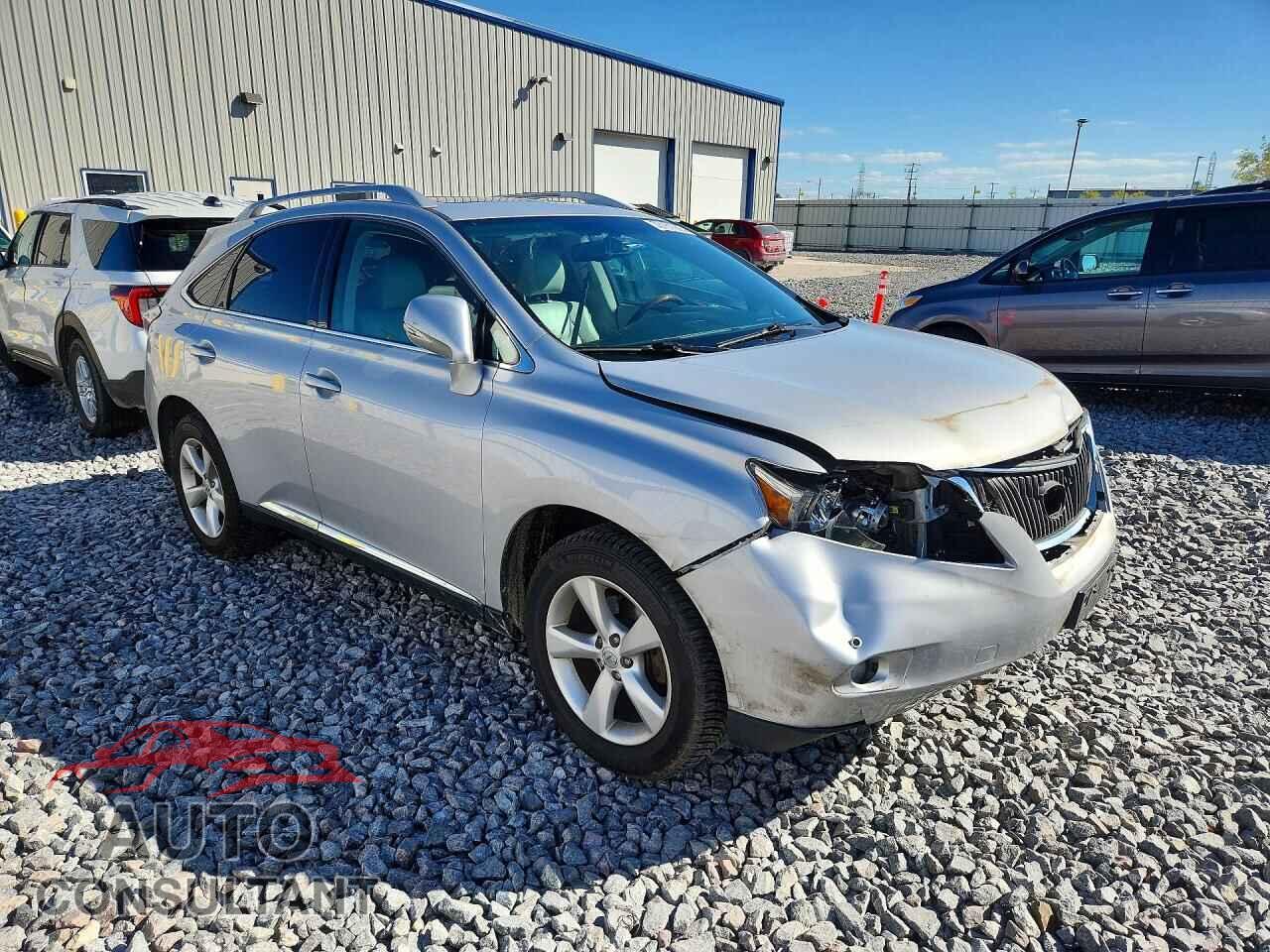 LEXUS RX350 2011 - 2T2BK1BA0BC106032