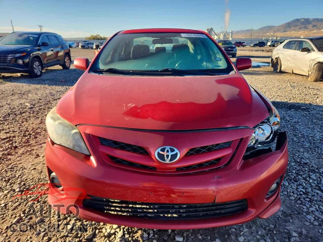 TOYOTA COROLLA 2013 - 5YFBU4EE8DP117281