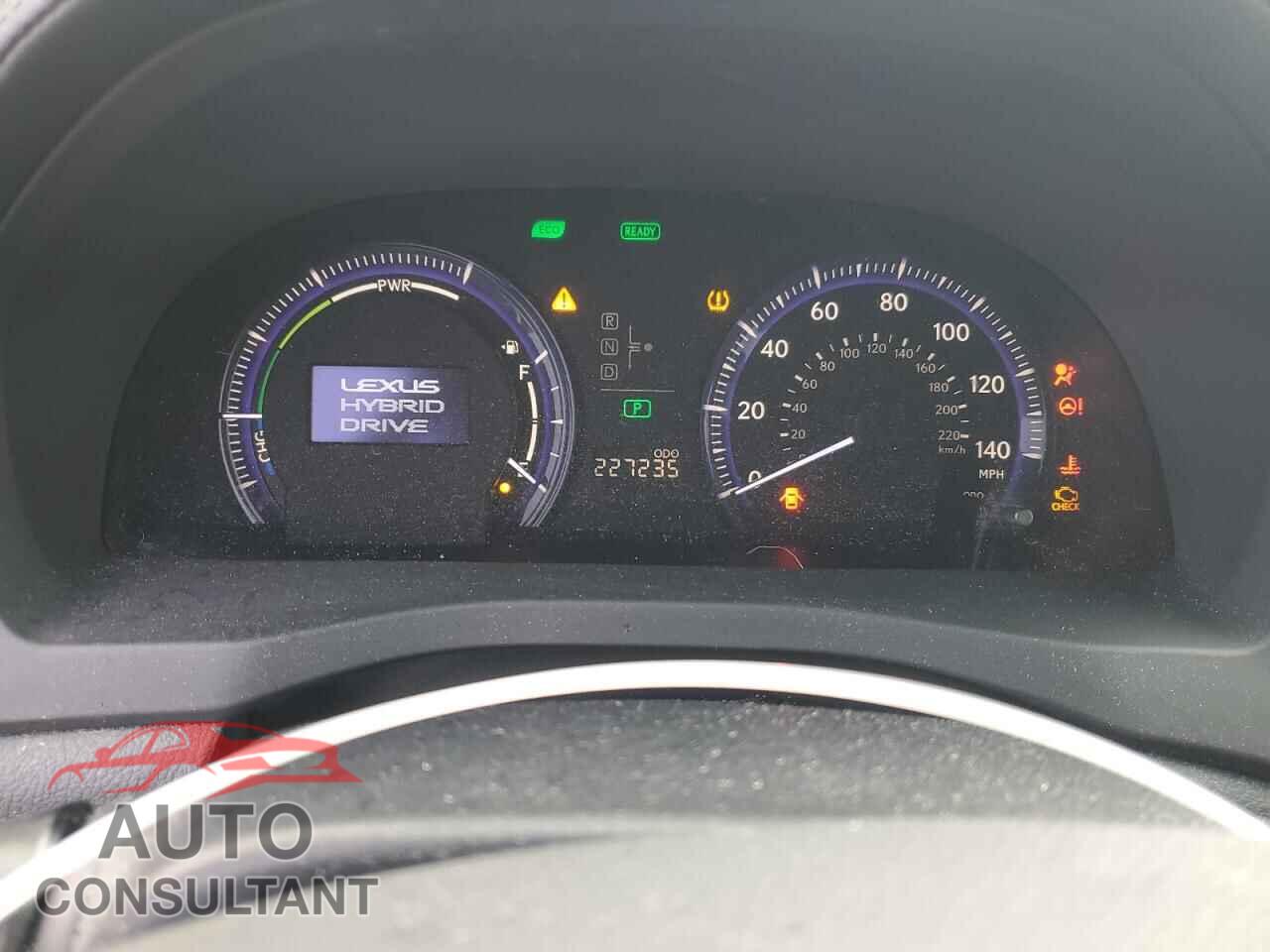 LEXUS HS 2010 - JTHBB1BA5A2025821