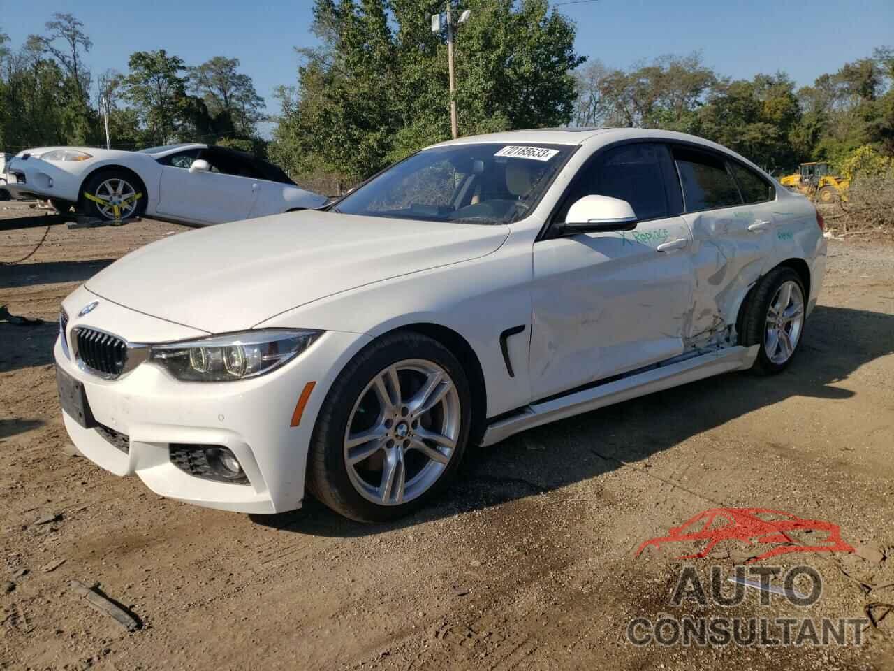 BMW 4 SERIES 2019 - WBA4J3C55KBL07157