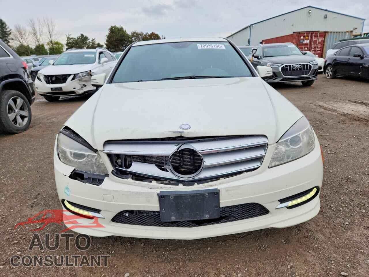 MERCEDES-BENZ C-CLASS 2011 - WDDGF8FB4BA488554