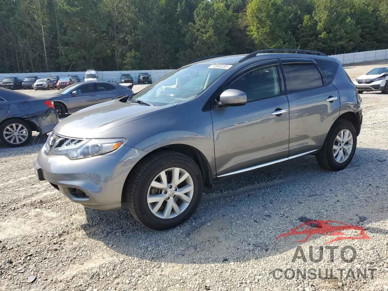 NISSAN MURANO 2013 - JN8AZ1MU2DW206697