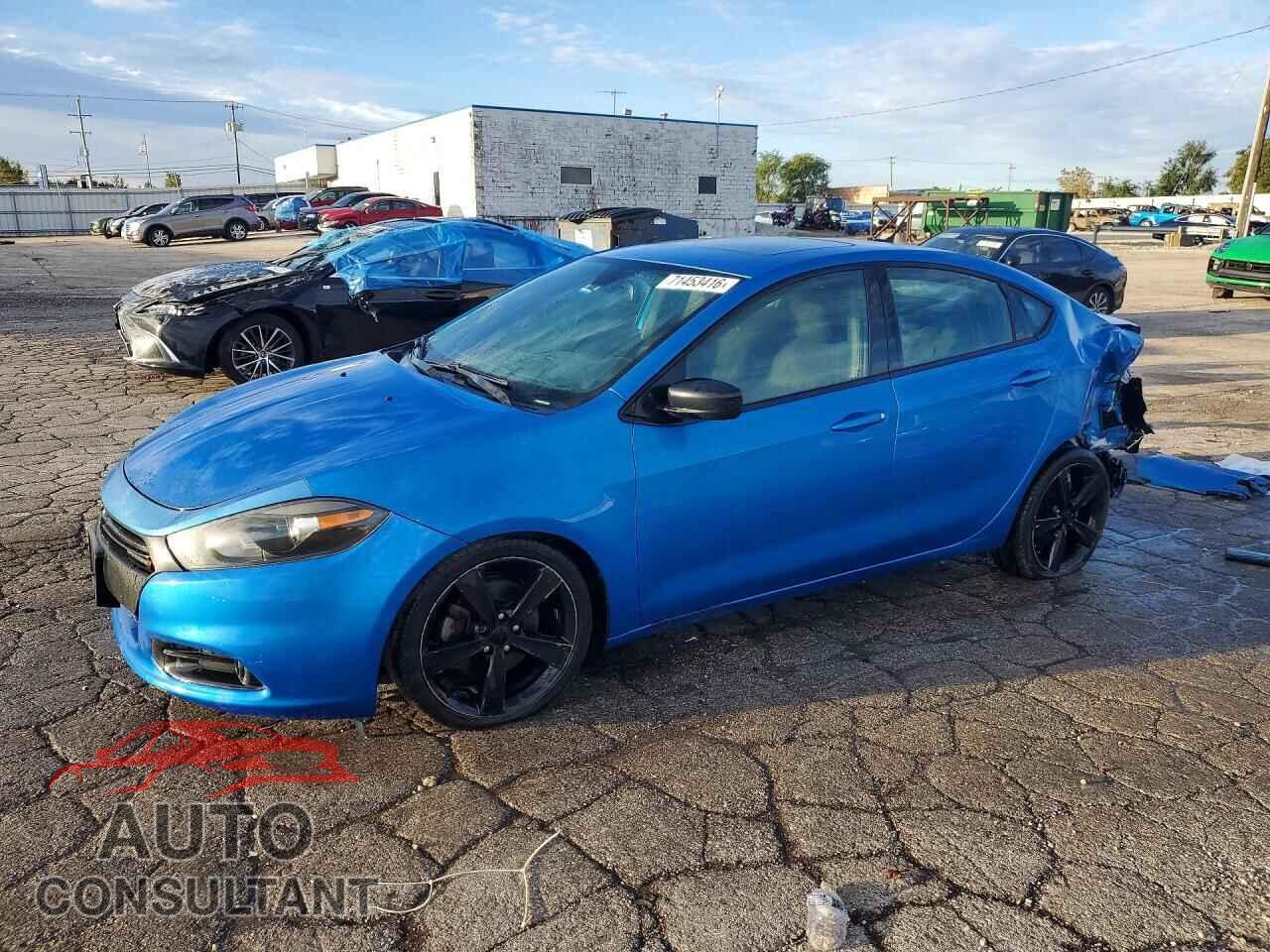 DODGE DART 2015 - 1C3CDFBBXFD242917