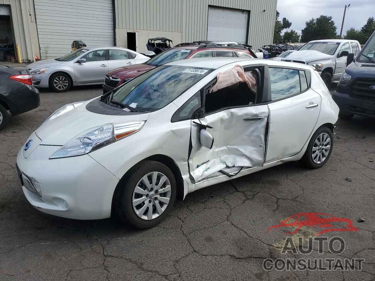 NISSAN LEAF 2017 - 1N4BZ0CP0HC306266