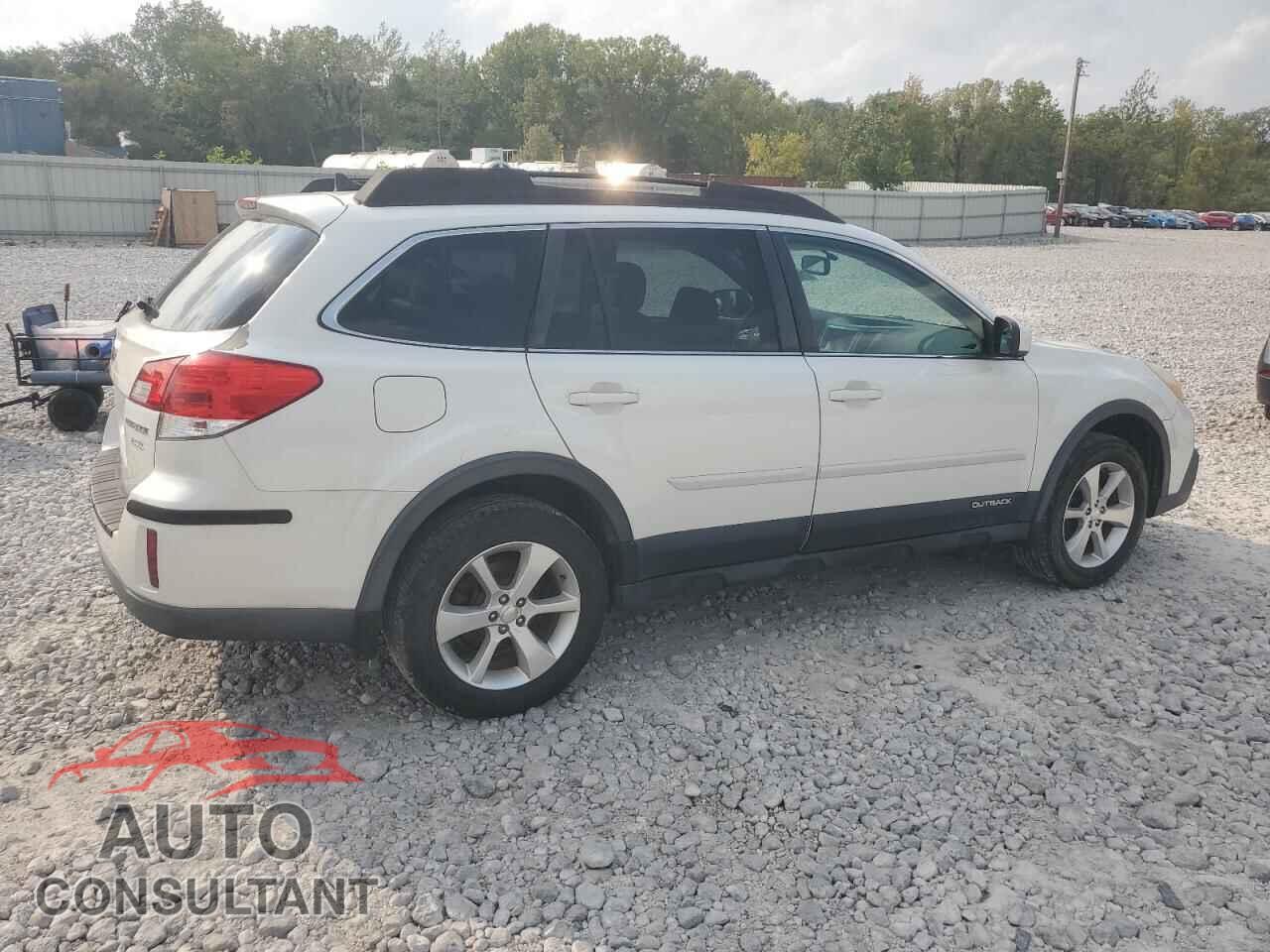 SUBARU OUTBACK 2013 - 4S4BRBLC6D3287571