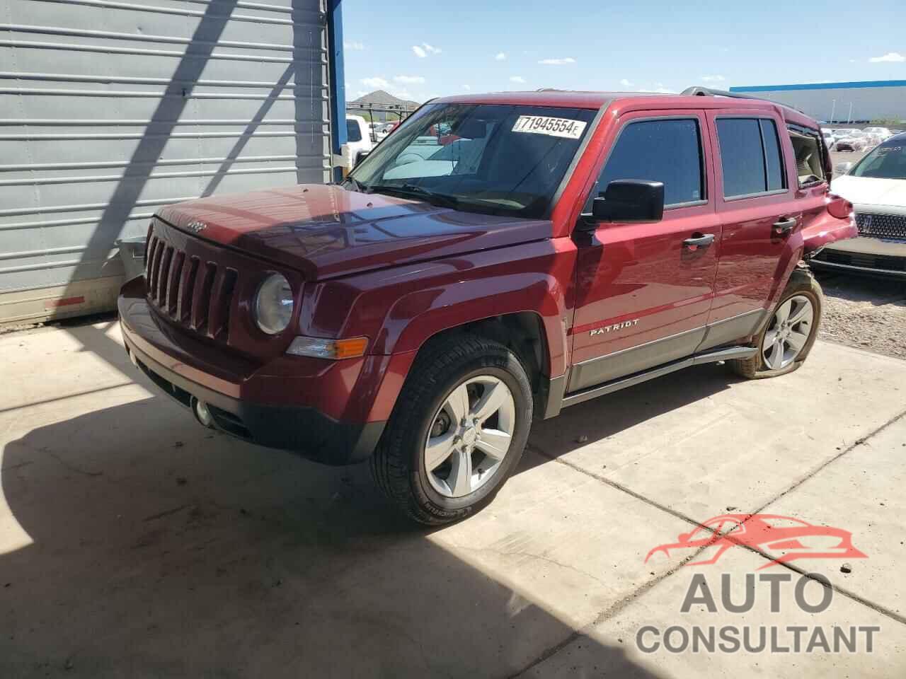 JEEP PATRIOT 2016 - 1C4NJPBBXGD808563