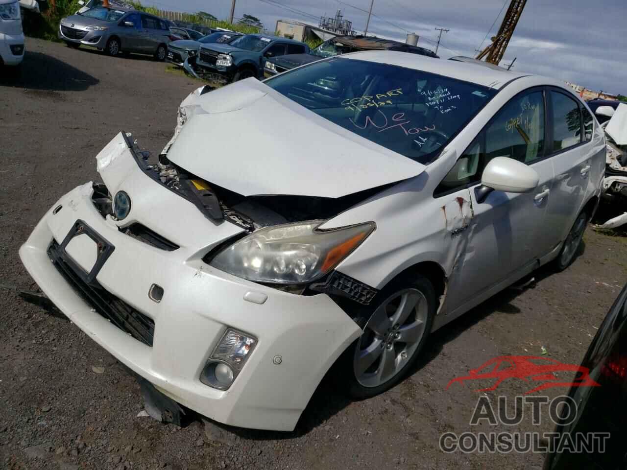 TOYOTA PRIUS 2011 - JTDKN3DU7B0326454