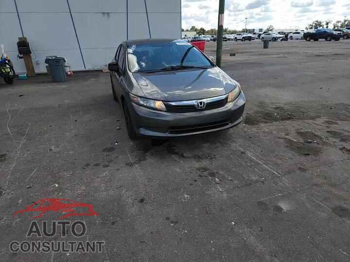 HONDA CIVIC 2012 - 19XFB2F52CE055550