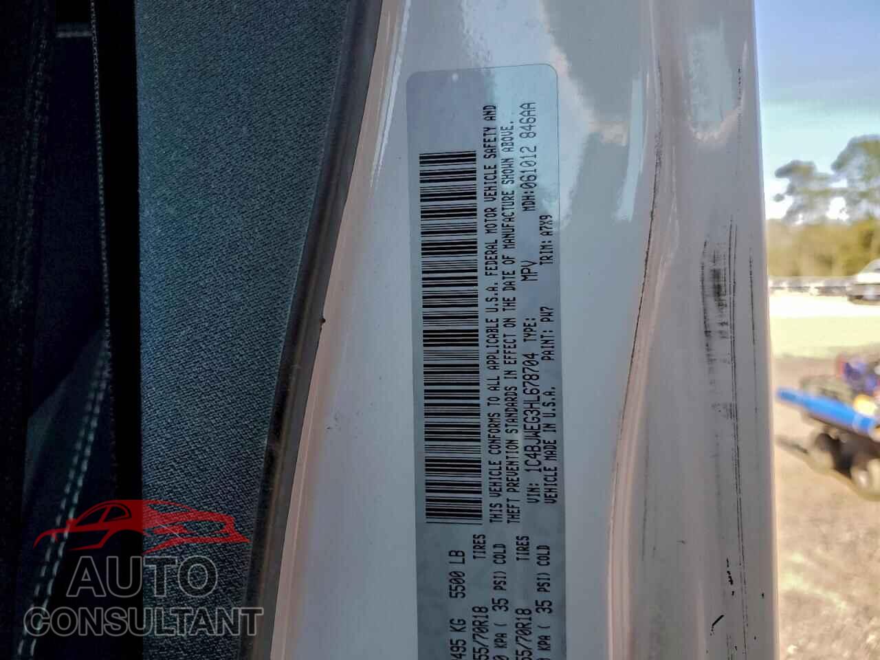 JEEP WRANGLER 2017 - 1C4BJWEG3HL678704