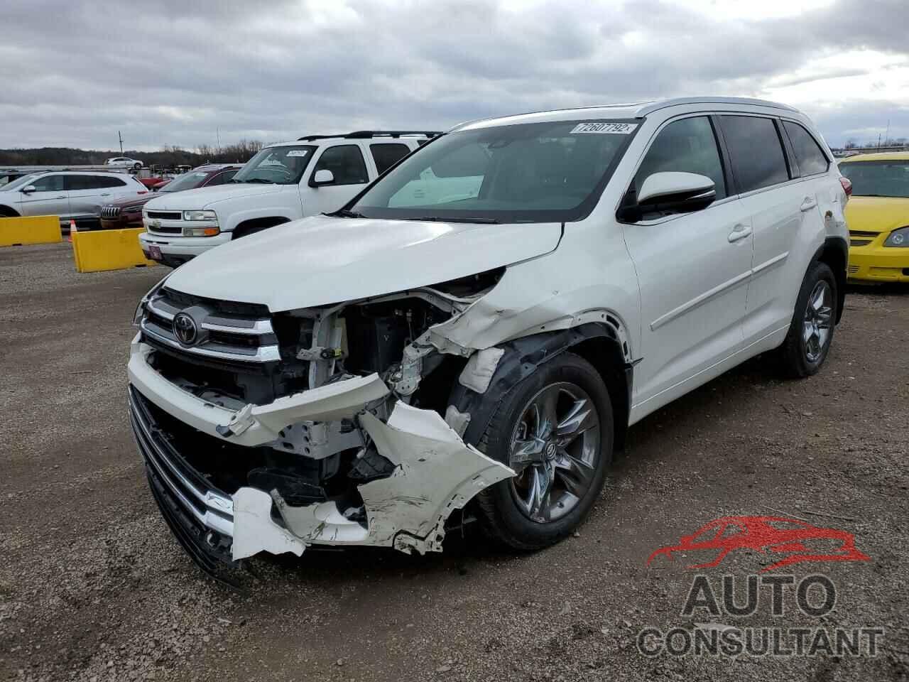 TOYOTA HIGHLANDER 2018 - 5TDDZRFH4JS496833