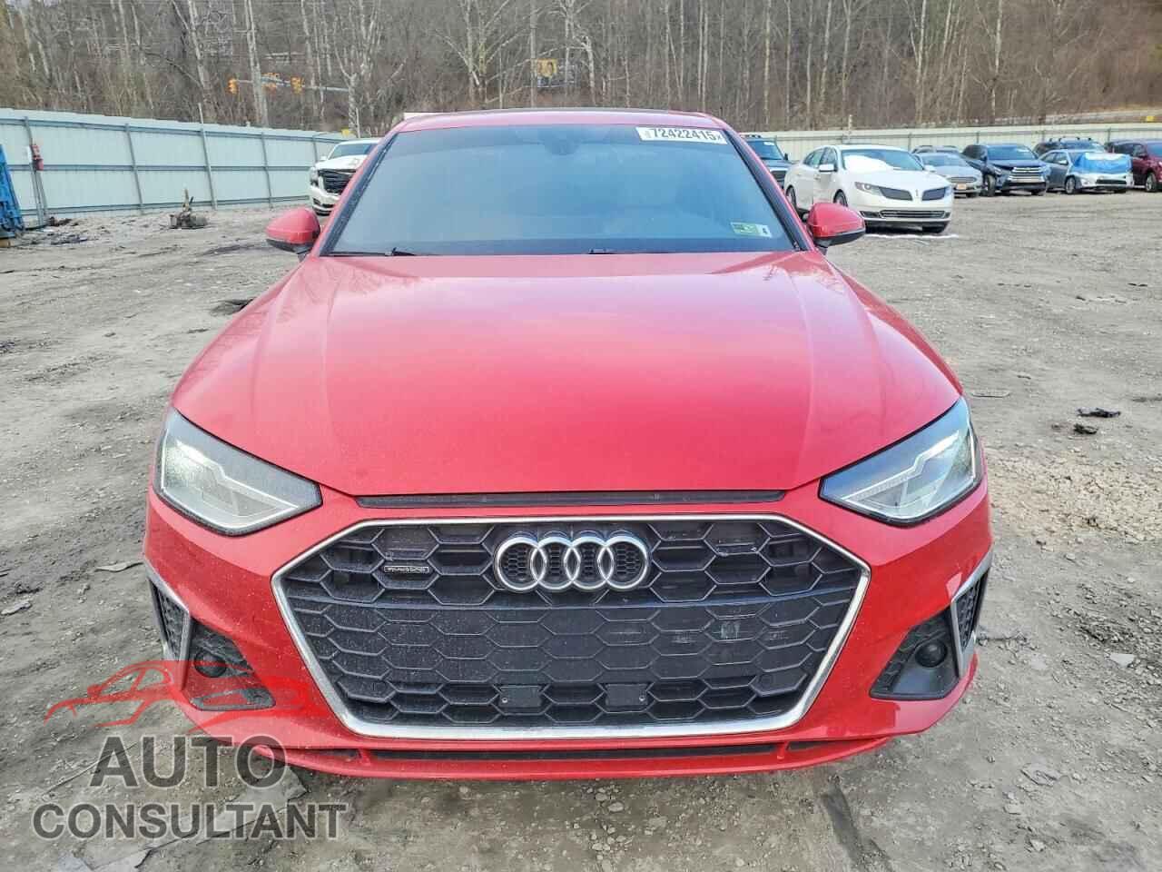 AUDI A4 2021 - WAUDAAF46MA020569
