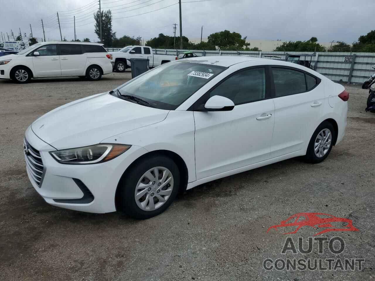 HYUNDAI ELANTRA 2017 - 5NPD74LF8HH103184