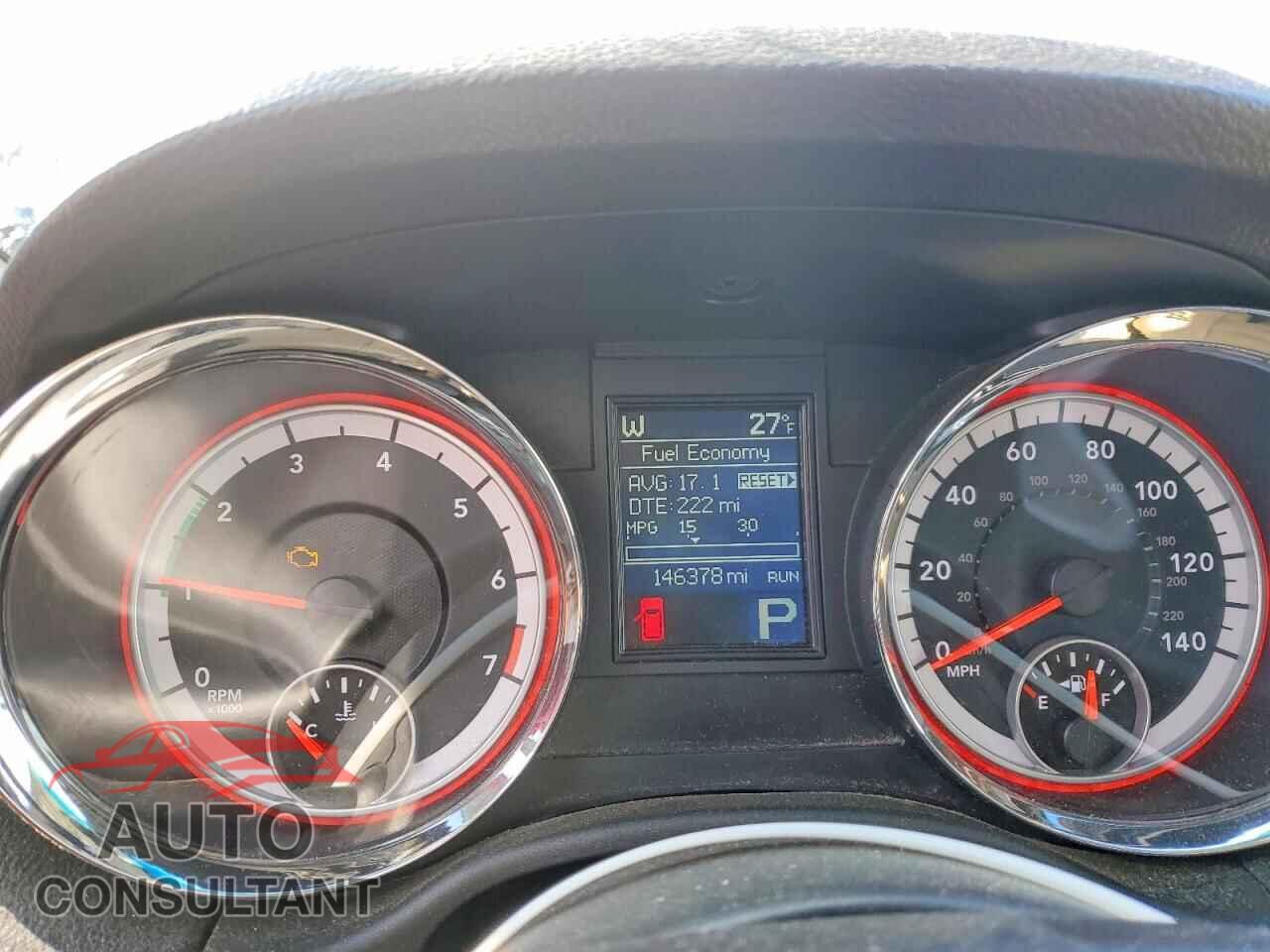 DODGE DURANGO 2012 - 1C4RDJEG3CC322691