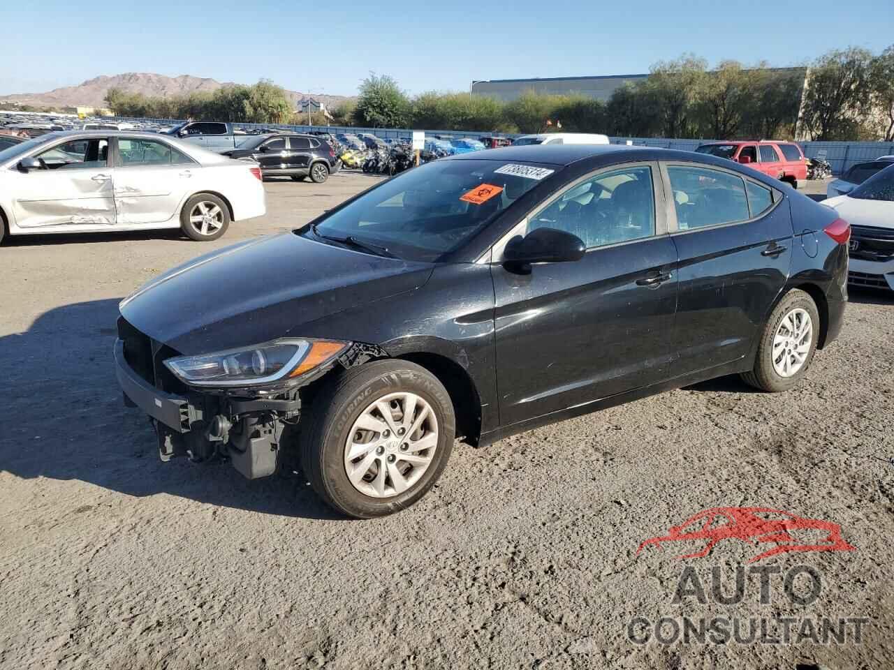 HYUNDAI ELANTRA 2017 - KMHD74LF6HU355078