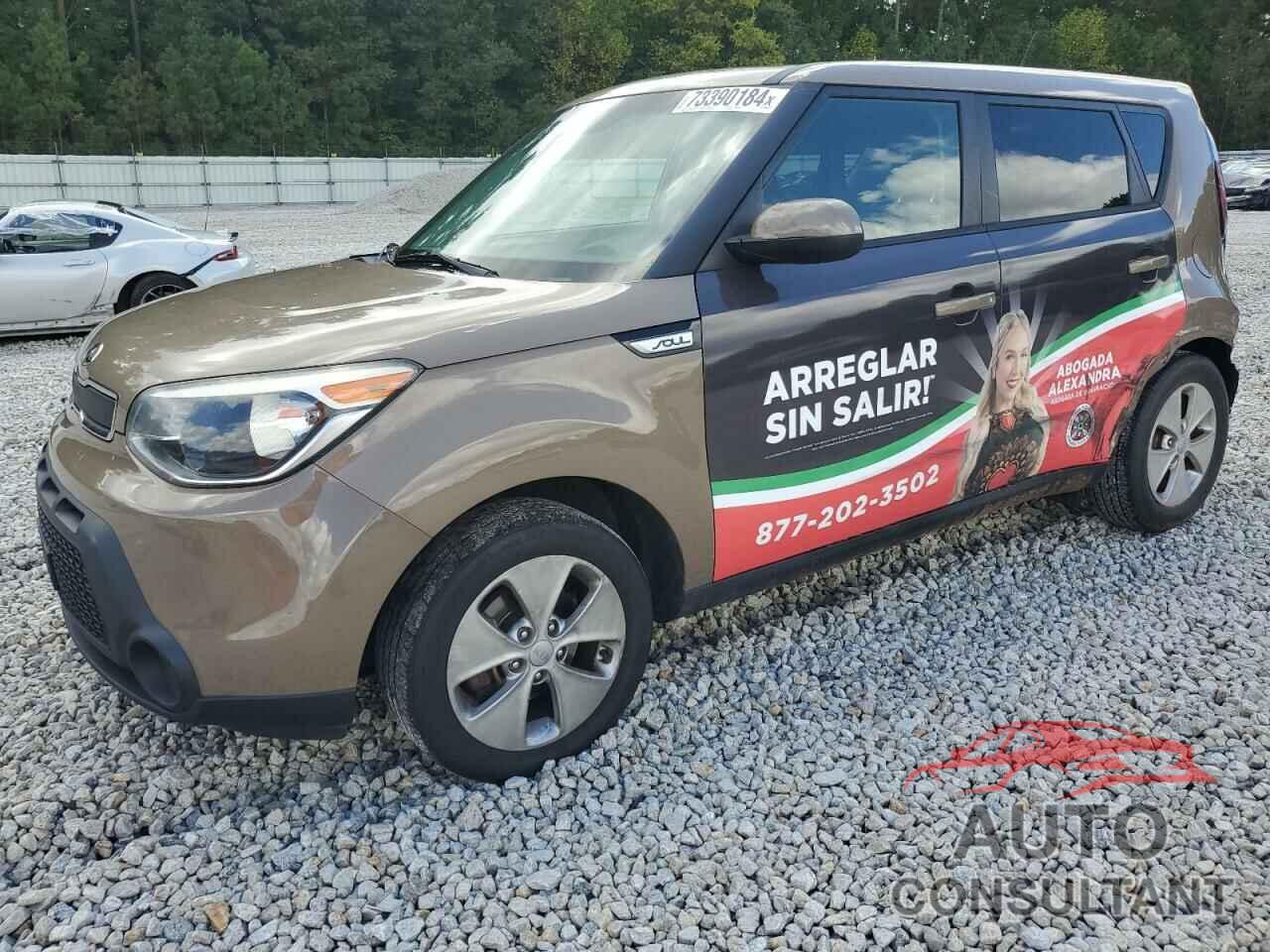 KIA SOUL 2016 - KNDJN2A28G7262884