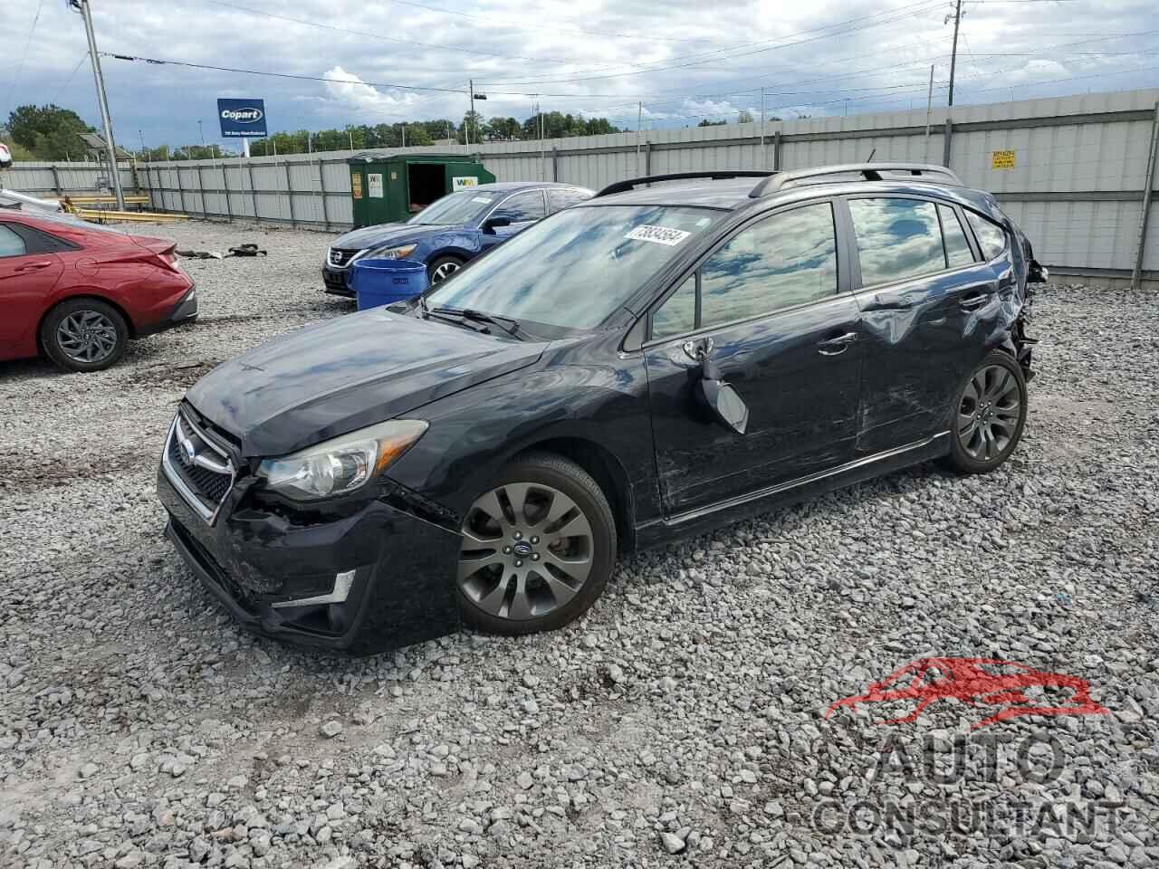 SUBARU IMPREZA 2016 - JF1GPAP6XG8256822