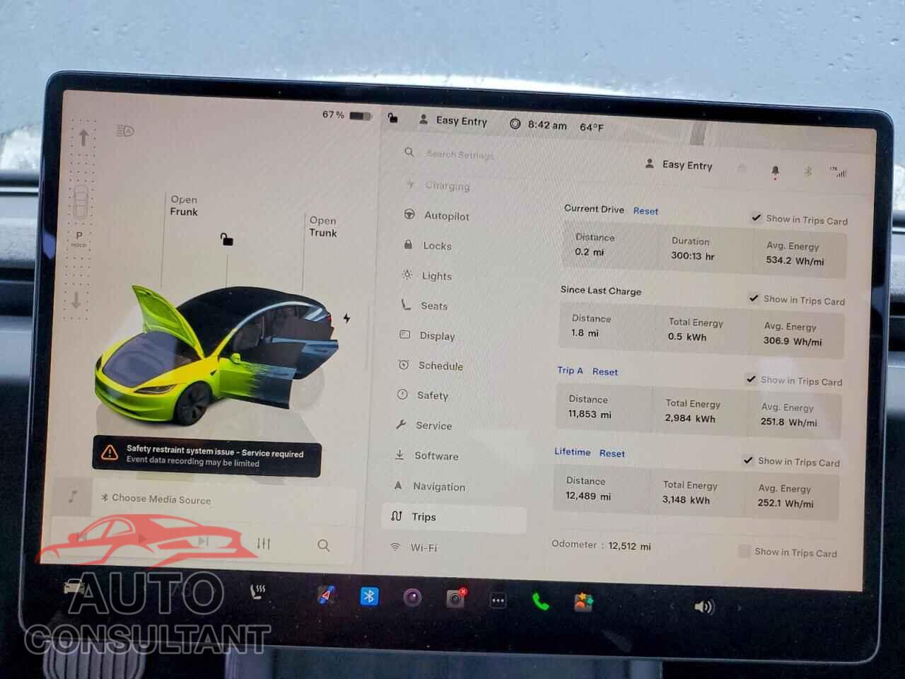 TESLA MODEL 3 2024 - 5YJ3E1EB7RF842590