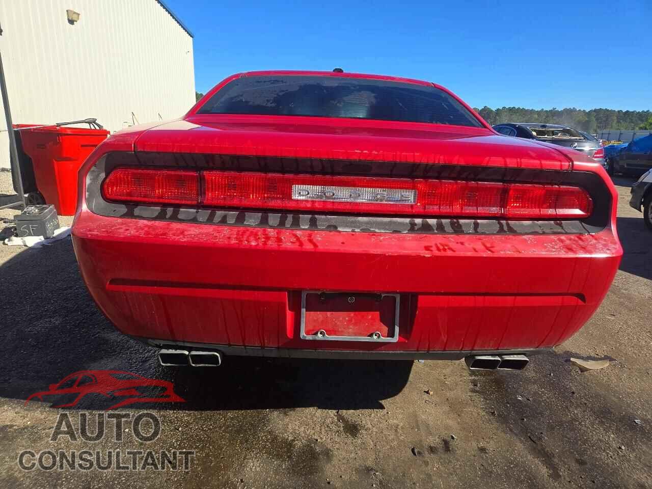DODGE CHALLENGER 2012 - 2C3CDYAG9CH226148