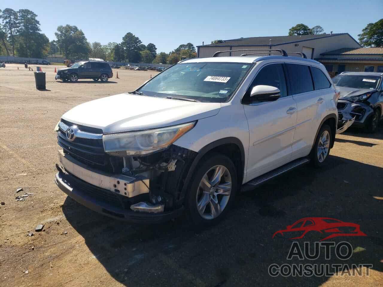 TOYOTA HIGHLANDER 2015 - 5TDYKRFH7FS054898