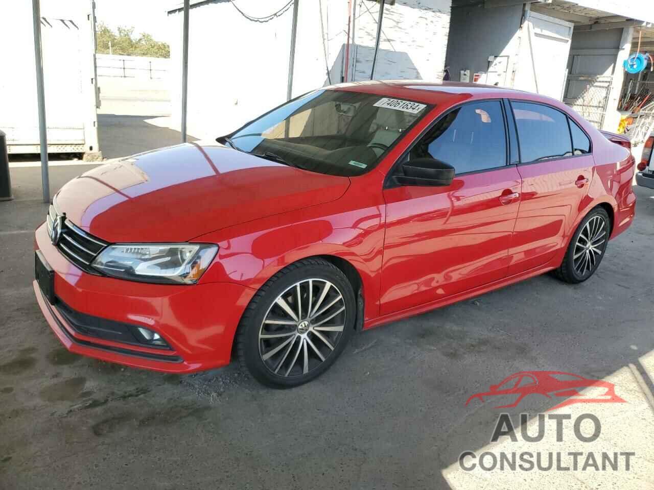 VOLKSWAGEN JETTA 2016 - 3VWD17AJ3GM254644