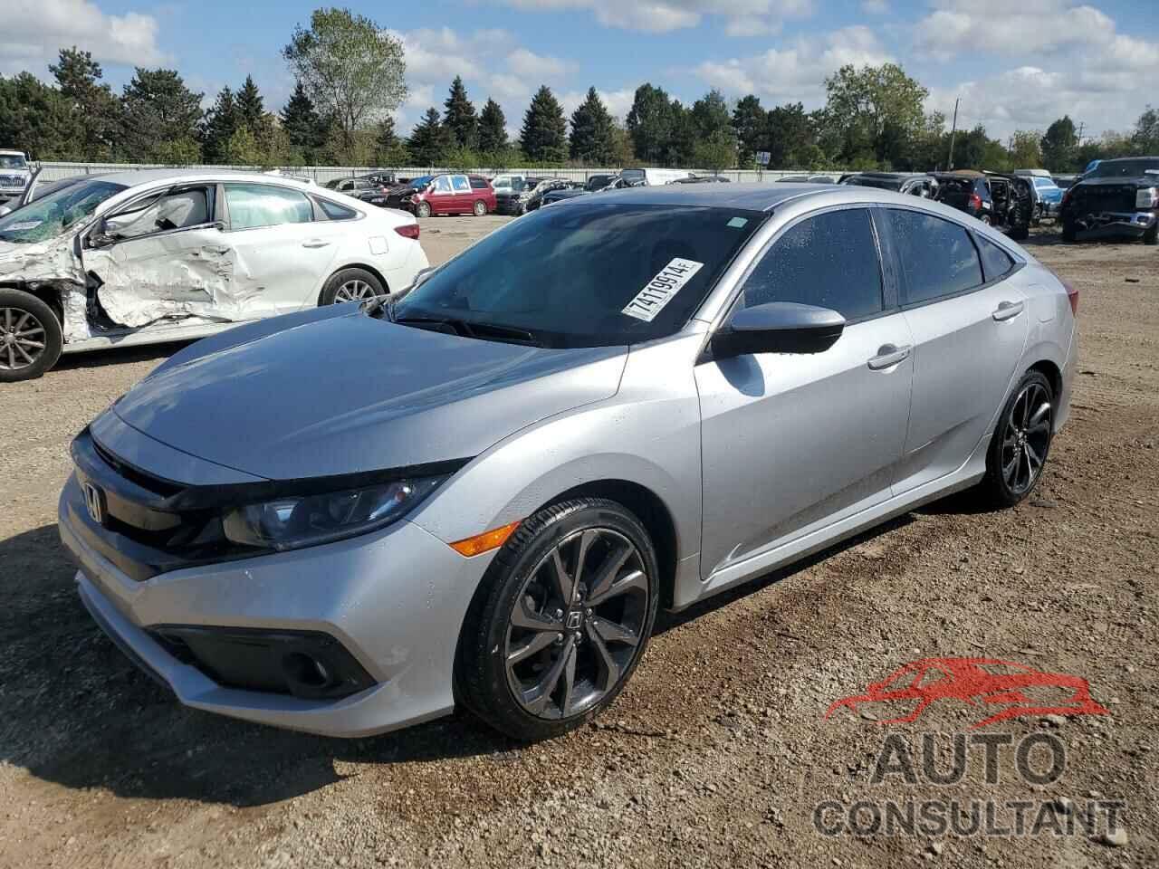 HONDA CIVIC 2019 - 2HGFC2F88KH572606