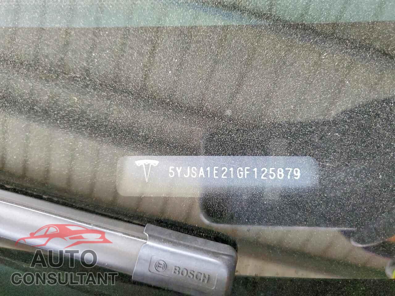 TESLA MODEL S 2016 - 5YJSA1E21GF125879