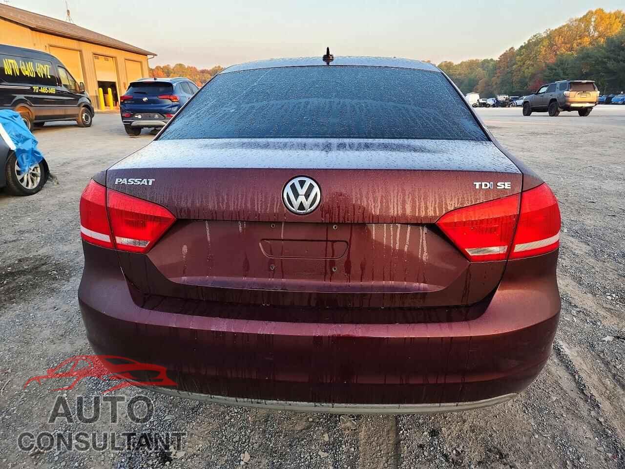 VOLKSWAGEN PASSAT 2012 - 1VWBN7A3XCC019098