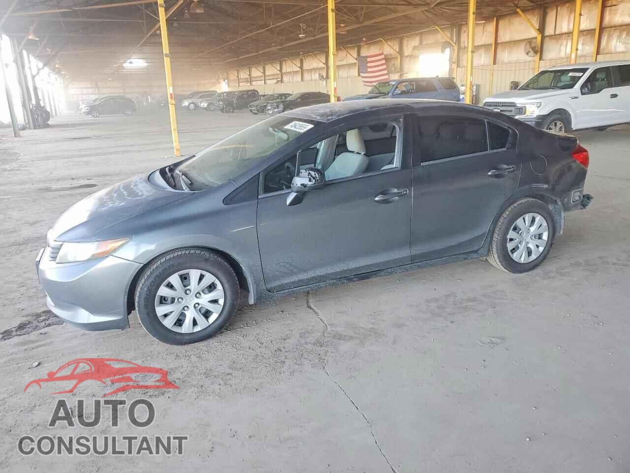 HONDA CIVIC 2012 - 19XFB2F54CE371659