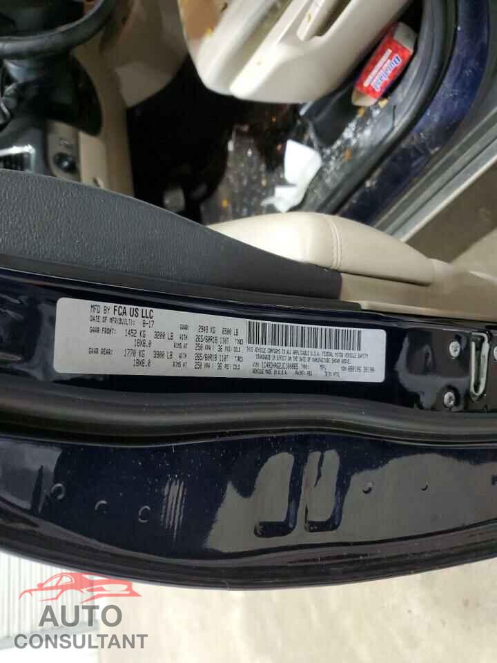 DODGE DURANGO 2018 - 1C4RDHAG2JC100865