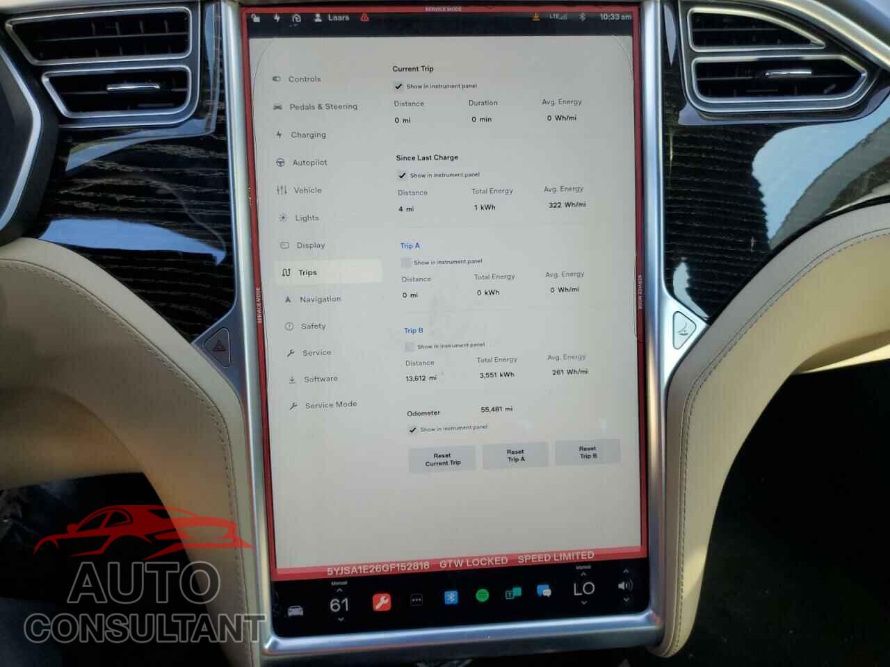 TESLA MODEL S 2016 - 5YJSA1E26GF152818