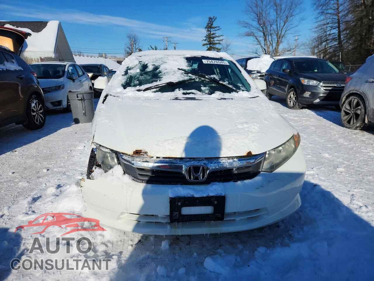 HONDA CIVIC 2012 - 19XFB2F55CE064632