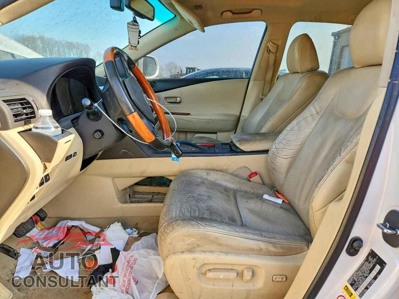 LEXUS RX350 2011 - 2T2BK1BA2BC118456