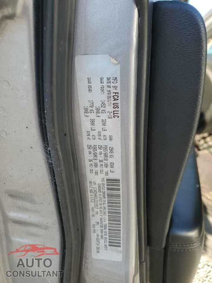 DODGE DURANGO 2018 - 1C4RDHAG2JC315517