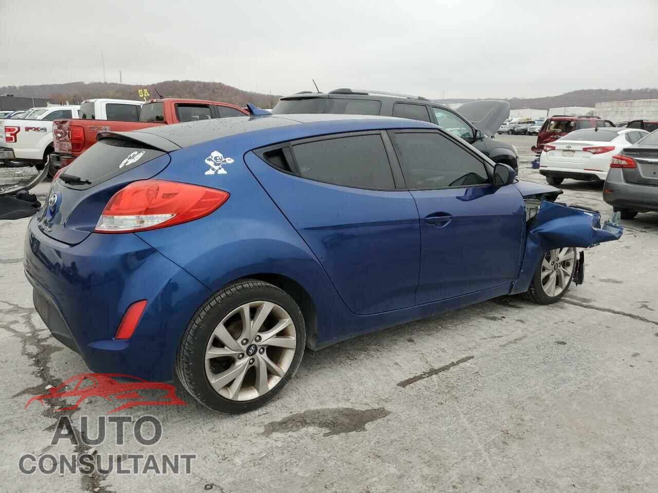 HYUNDAI VELOSTER 2017 - KMHTC6AD2HU306027