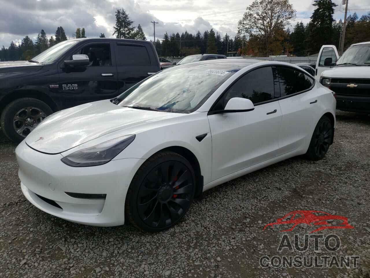 TESLA MODEL 3 2022 - 5YJ3E1EC4NF293417