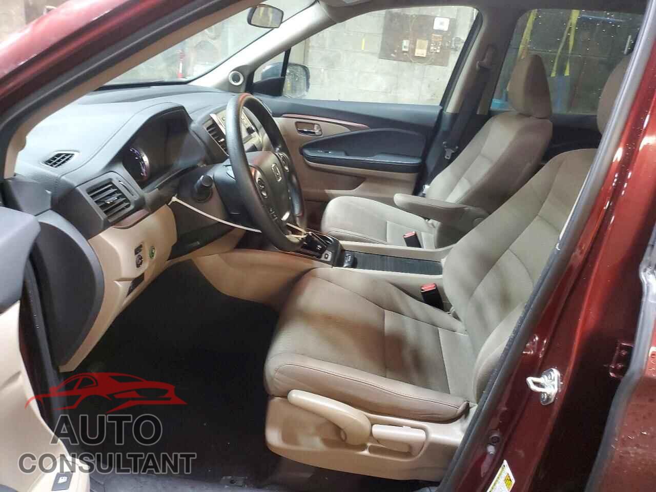 HONDA RIDGELINE 2017 - 5FPYK2F49HB007083