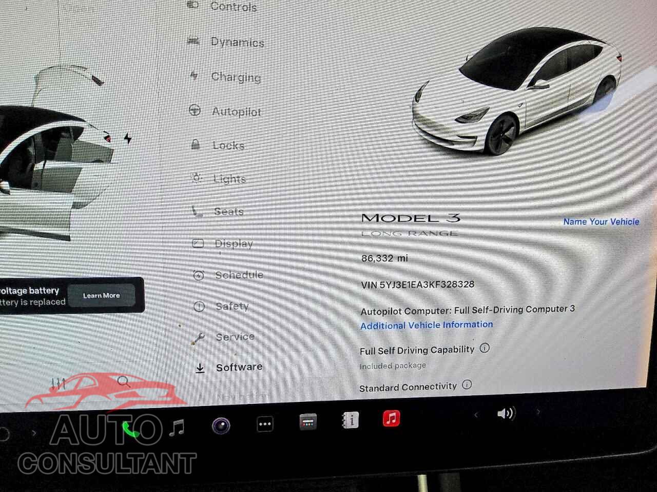 TESLA MODEL 3 2019 - 5YJ3E1EA3KF328328